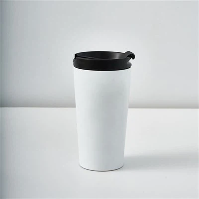 360 ml resemugg i rostfritt stål Vakuumisolerad kaffetumlare Läcksäker termos